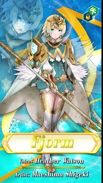 Fire Emblem Heroes - Legendary Hero (Fjorm: Princess of Ice)