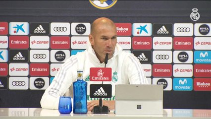 Real Madrid - Zidane : "Le Clasico ? C'est des émotions incroyables"