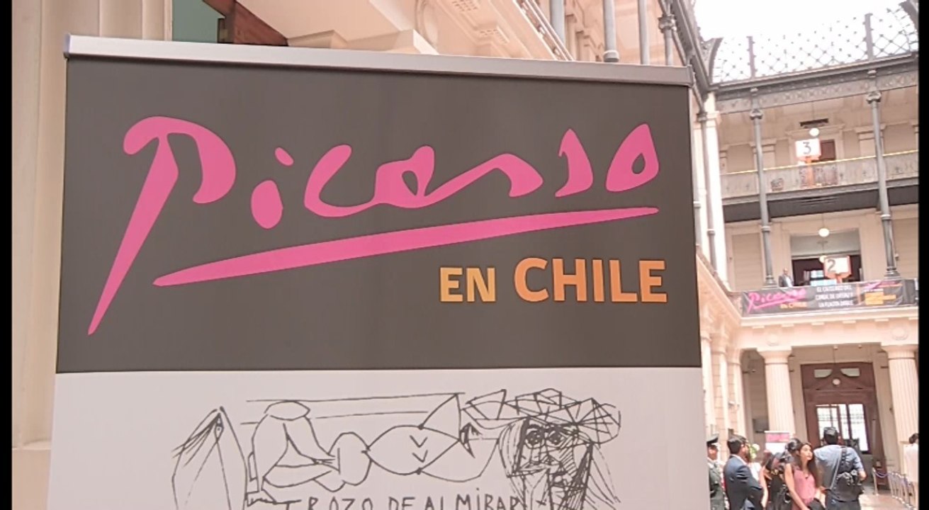 Palacio de Tribunales de Chile acoge exposición de 26 grabados de Picasso