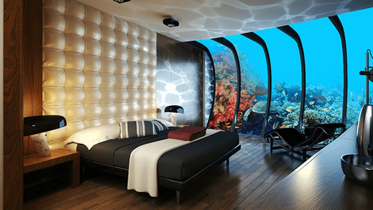 جديد خدمات دبي ... فلل فخمة تحت الماء