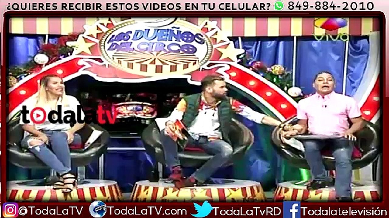 Sharmín Díaz revela que dejó todo por amor-Los Dueños Del Circo-Video