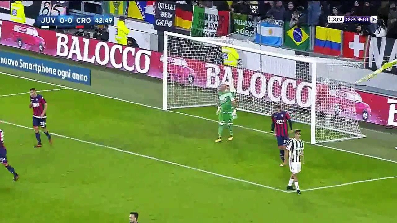 ملخص و أهداف  مبارة يوفنتوس(3-0) كروتوني -تعليق حفيظ الدراجي -شاشة كاملة