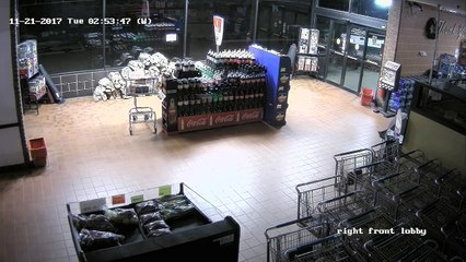 Thieves Smash Stolen Truck Through Store