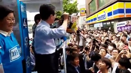 [0508] 유승민, 연설 도중 고려대학생 과자 뺏은 사연은?!