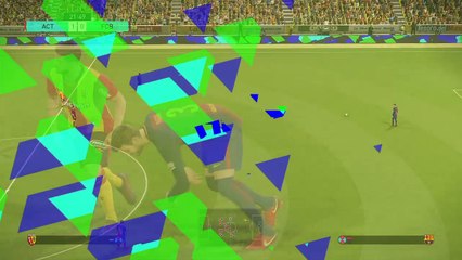 PRO EVOLUTION SOCCER 2018 doppio palo