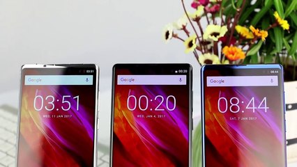 OUKITEL MIX2 artistis beauty and hands on video