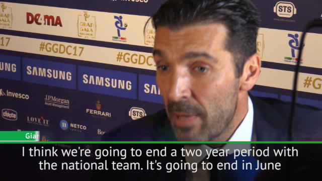 Buffon hints at Italy farewell game