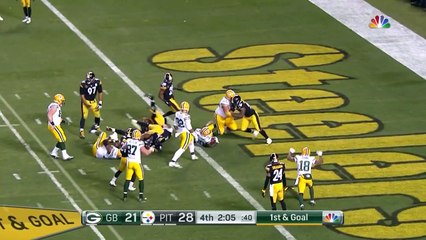 Jamaal Williams comes up with clutch 4-yard TD to tie game