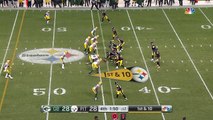 Big Ben hits Le'Veon Bell for big gain, inching toward field goal range