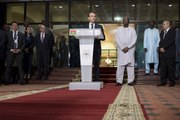 Déclaration à la presse du Président de la République, Emmanuel Macron, et de M. Roch Marc Christian Kaboré, président du Burkina Faso