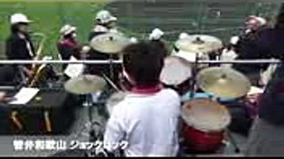 高校野球 智弁和歌山 応援 ジョックロック & アフリカンシンフォニー 【究極のドラムさばき！】