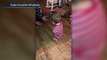 Toddler born with no legs, no arms walks for first time