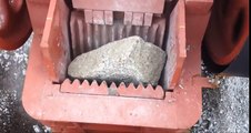 Oddly Satisfying Rock Crushing Video