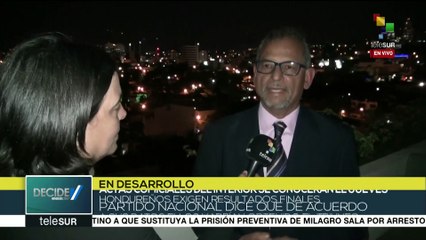 Soto: Hondureños no entienden por qué TSE no da los resultados