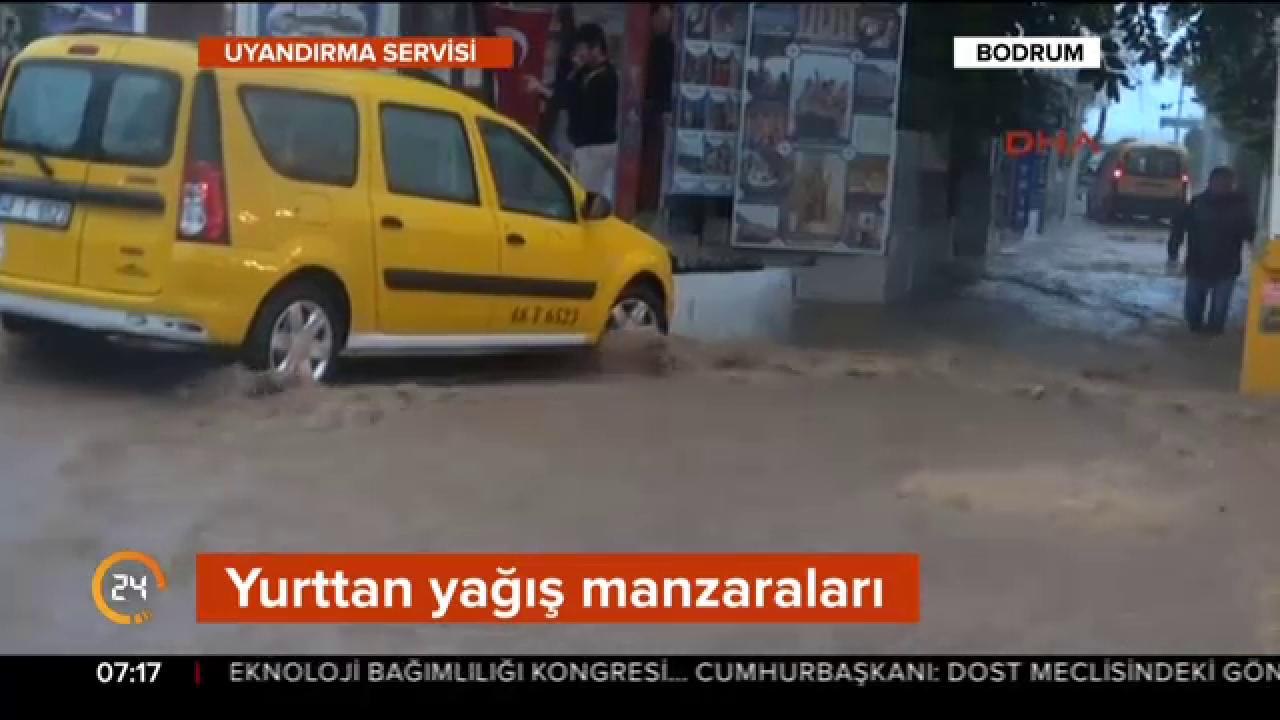 Yağışlı hava geri döndü