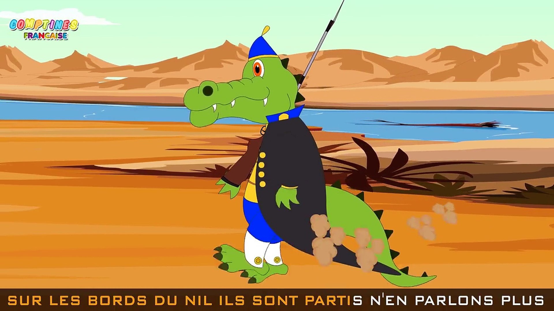 Ah Les Crocodiles Chanson Enfantine Francaise Comptines Video Dailymotion