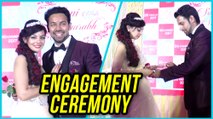 Saurabh Pandey And Zara Barring ENGAGEMENT CEREMONY | TellyMasala