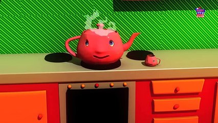 Je suis un peu théière - Cartoon enfants - Popular Comptine - I Am A Little Tea-Pot - Kidz Song