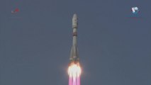 Launch of Soyuz 2-1B from New Russian Space Base - Vostochny with Meteor-M 2-1
