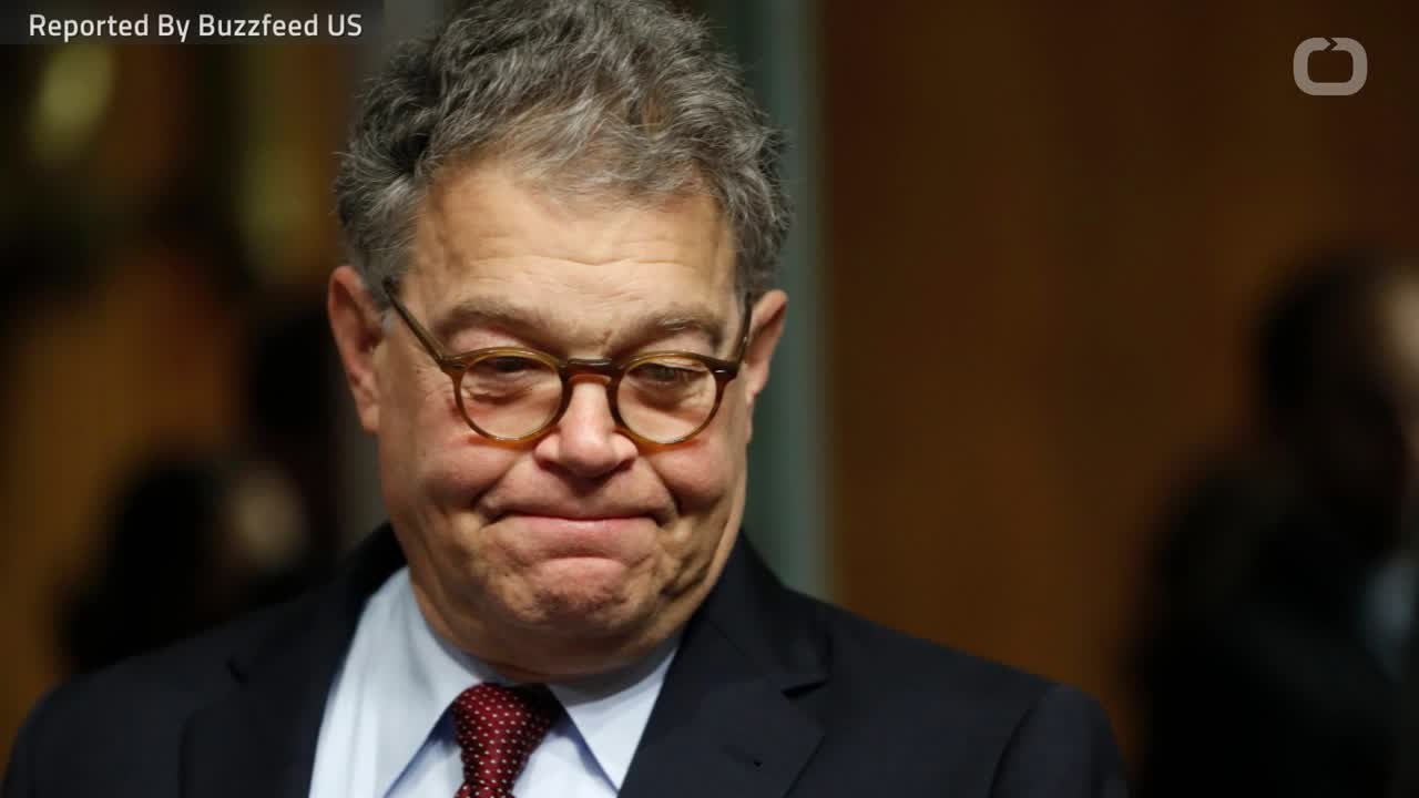 Franken Dodges Resignation Questions