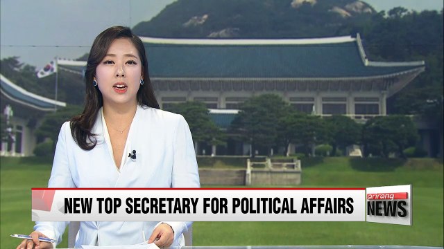 President Moon appoints new top secretary for political affairs
