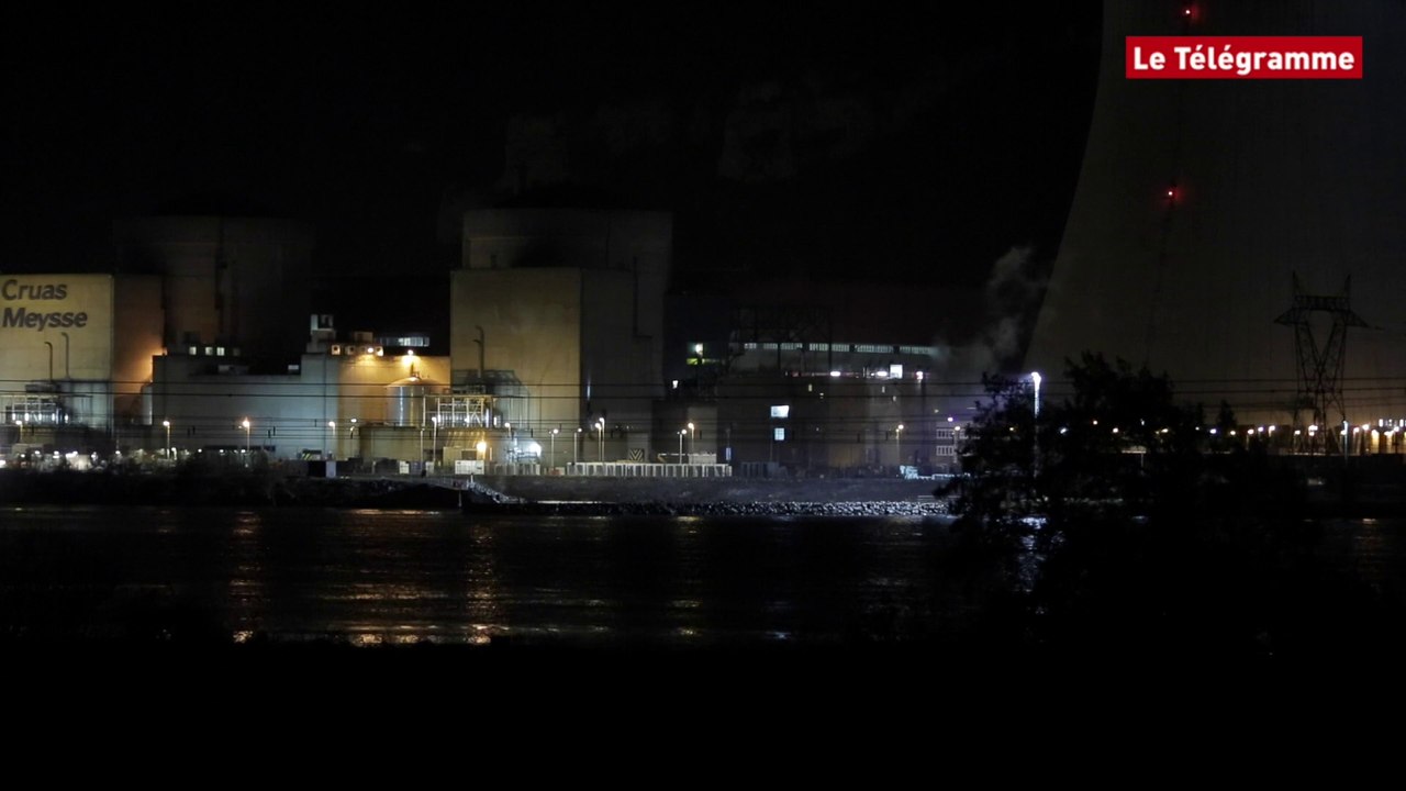 Greenpeace. Intrusion de militants à la centrale de Cruas-Meysse