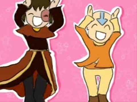 Avatar CaramellDansen - Aang and Zuko Dance!