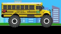Aprendan con Vehículos Monstruosos Para Niños - Aprendan Camiones Monstruos, Carros, Vehículos y Más-oruvFttj824