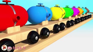 Learn Colors With Balloons Balls Trains Balls for Children - Street Vehicles Thomas Train For Kids-0fh9Ks8aZe8