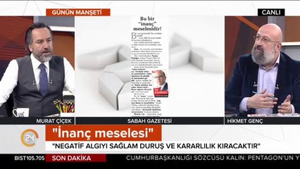 "Bu bir 'inanç' meselesidir!"