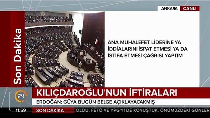 Cumhurbaşkanı Erdoğan'dan Kılıçdaroğlu'nun iftiralarına tepki: Belgesi varmı, yok
