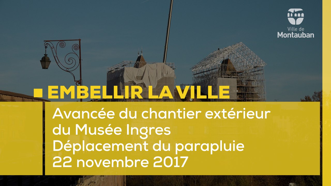 Chantier du musée Ingres