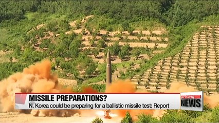 Seoul monitoring N. Korea for possible missile test