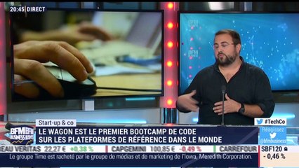 Start-up & Co: Le Wagon, le premier bootcamp de code sur les plateformes de références mondiales - 27/11