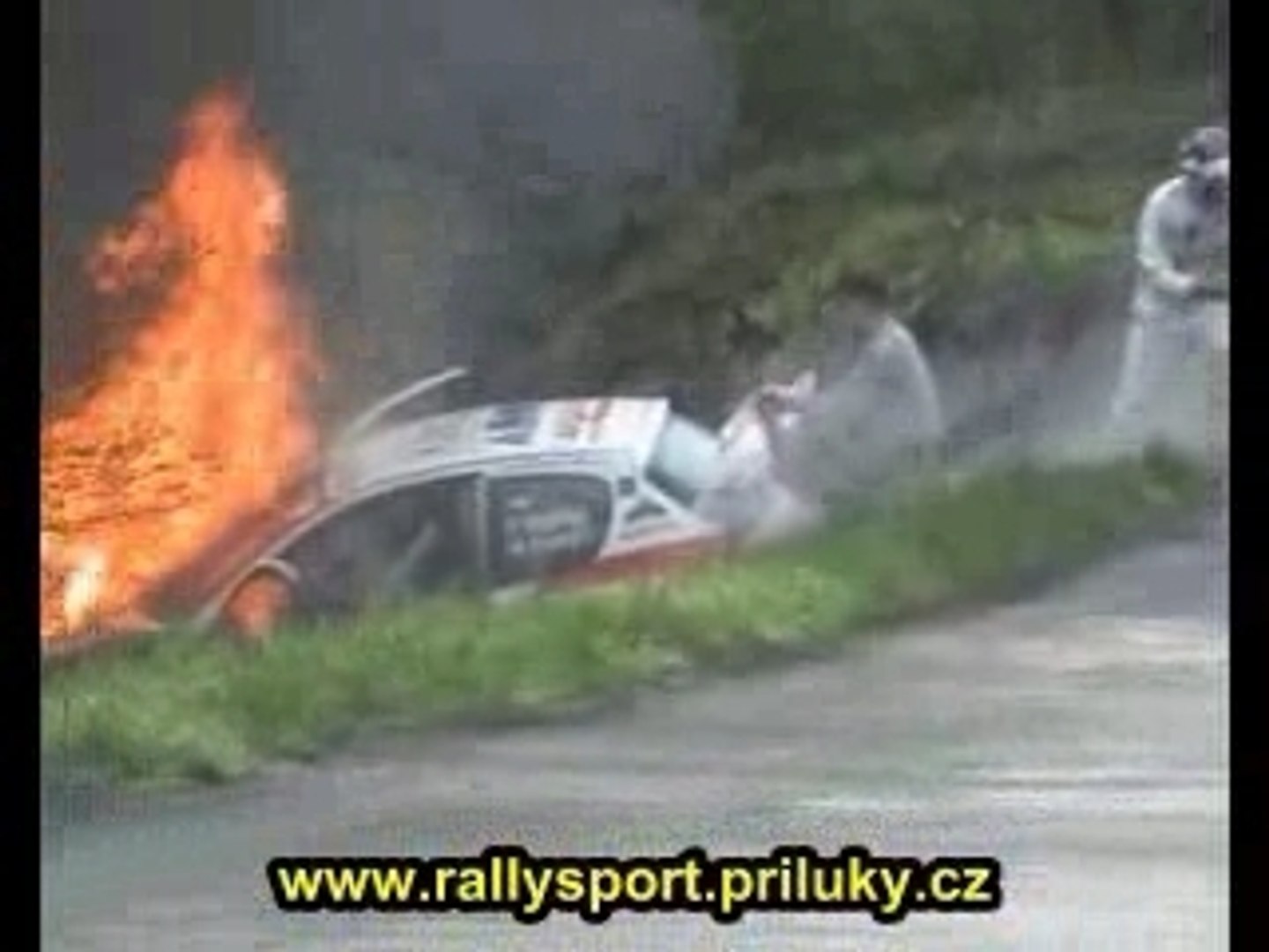 Crash 206 WRC