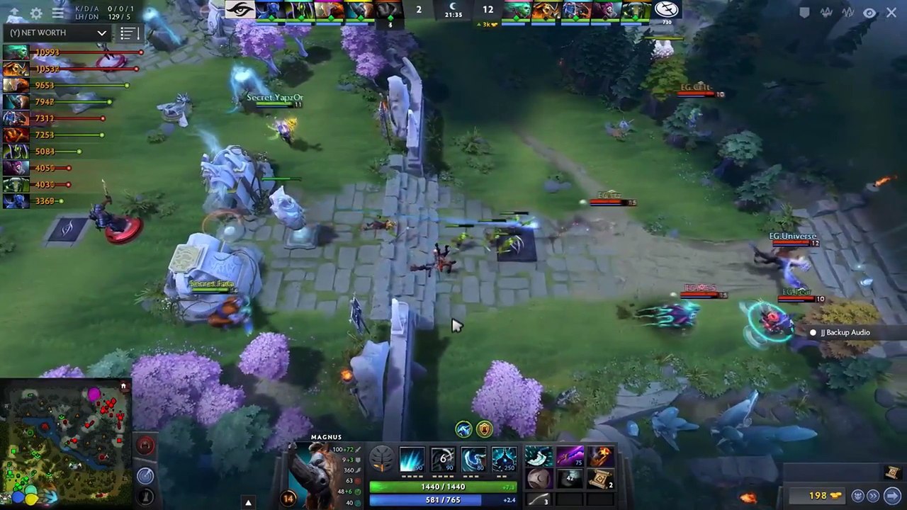 EG vs SECRET -  ESL Hamburg MAJOR DOTA 2 - OCT 2017