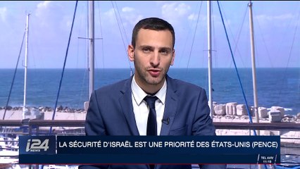 "La sécurité d'Israël est une priorité des États-Unis", Mike Pence