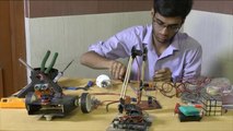 هذا الصباح- شاب هندي ينجح بتنفيذ عدة مشاريع تكنولوجية