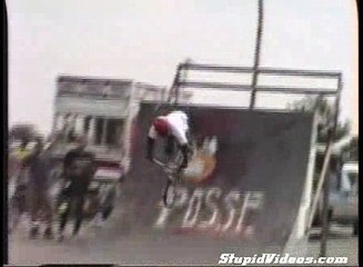 Failed BMX Backflip