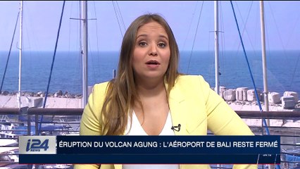 Eruption du volcan Agung à Bali