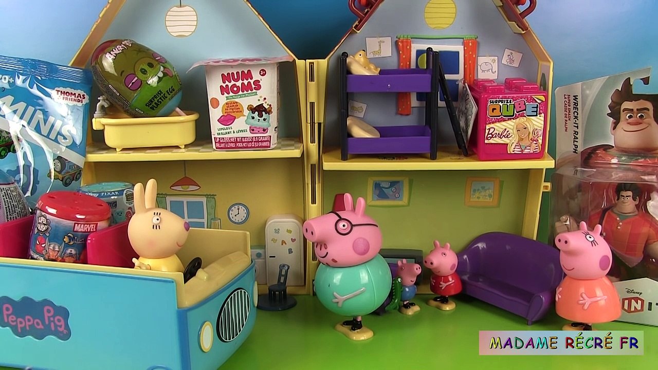 61.Oeufs surprise Sachets Mashems Avengers, Num Noms, Shopkins, Disney Cars, Angry Birds Ralph la casse