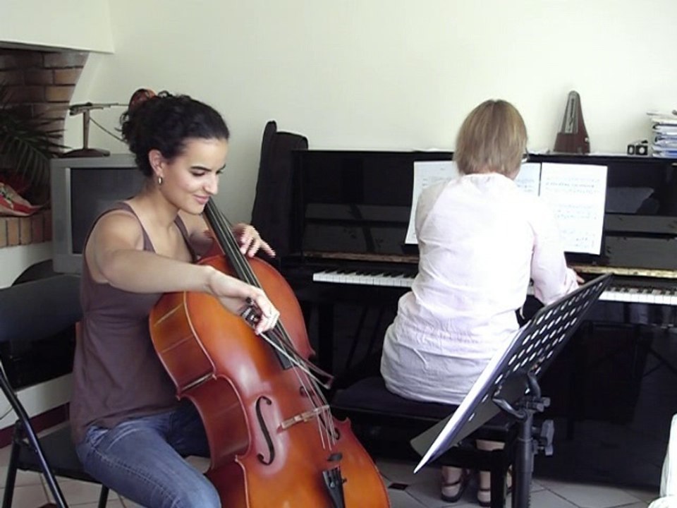 Maria - West Side Story - Bernstein - Cello - Piano