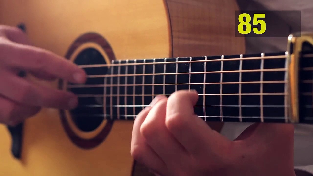Jouer 1000 harmonies sur une guitare en 1 minute ! le résultat est sublime