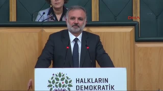 Ayhan Bilgen Hdp Grup Toplantısı'nda Konuştu