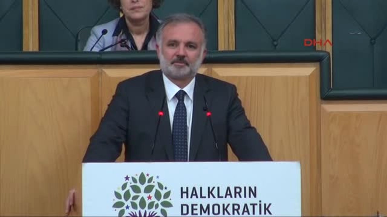 Ayhan Bilgen Hdp Grup Toplantısı'nda Konuştu