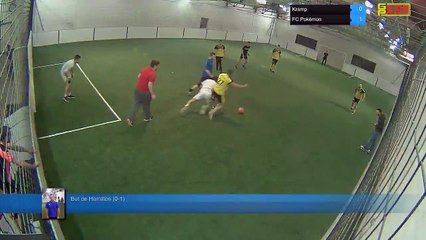But de Hamilton  (0-1) - Kramp Vs FC Pokémon - 27/11/17 21:00 - LIGUE 3 - Poitiers Game Parc