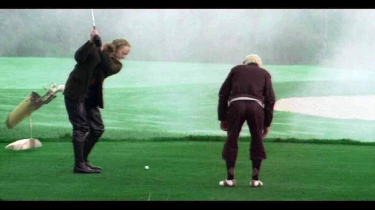 Boris Becker and Mika Häkkinen as old men