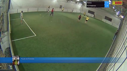 Faute de francois  - Kramp Vs FC Pokémon - 27/11/17 21:00 - LIGUE 3 - Poitiers Game Parc