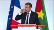 Emmanuel Macron à Ougadougou (Burkina Faso) demande une évaluation de l'Aide publique au développement