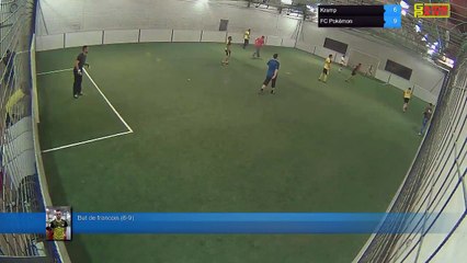 But de francois  (6-9) - Kramp Vs FC Pokémon - 27/11/17 21:00 - LIGUE 3 - Poitiers Game Parc